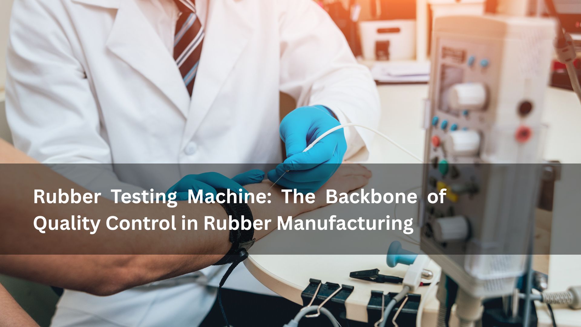 rubber testing machine